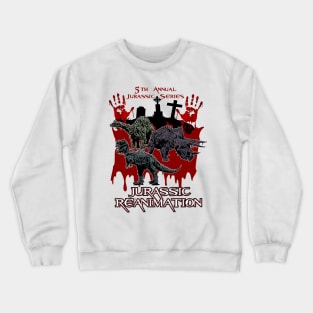 Jurassic Reanimation Design 1 Crewneck Sweatshirt